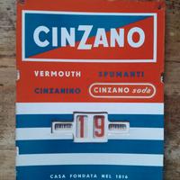 Calendario perpetuo pubblicitario anni 50