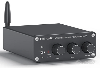 Audio BT20A Amplificatore Bluetooth 5.0