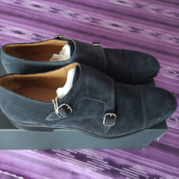 Scarpe doucals blu in camoscio N'41 nuove