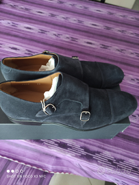 Scarpe doucals blu in camoscio N'41 nuove
