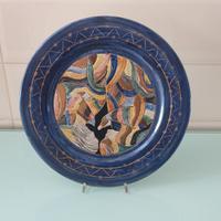 Piatto in Ceramica Pareschi Vintage Anni 90