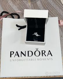 Anello Pandora Due Cuori in Argento Sterling 925