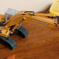 Modellino escavatore Fiat-Hitachi