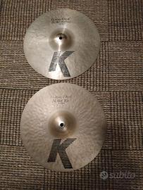 Coppia piatti hh Zildjian K Custom Dark 13"