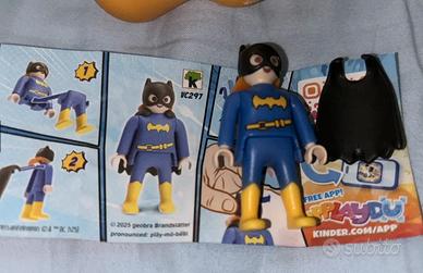 Bat Girl DC Playmobil kinder sorpresa