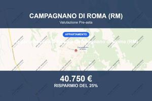 Immobile in asta di 123 m² a Campagnano di Roma