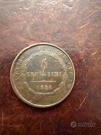 5 centesimi regno di Sardegna