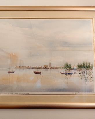 Quadro dipinto di Chioggia 