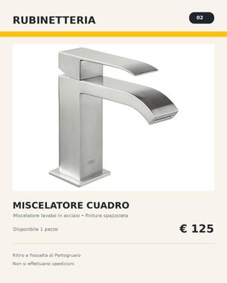 RUBINETTI E KIT DOCCIA NUOVI DA ESPOSIZIONE