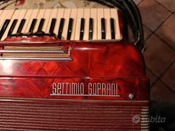 fisarmonica Settimio Soprani 80 bassi