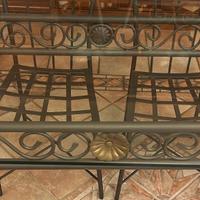 Tavolo in ferro battuto artigianale