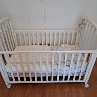 Lettino Pali con materasso 