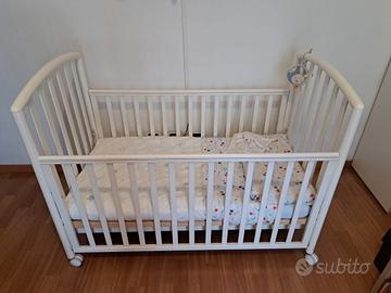 Lettino Pali con materasso 