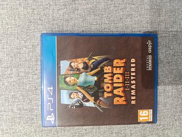 Videogiogo ps4 tomb raider remaster I-II-III