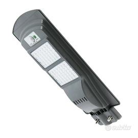 Lampione Stradale Solare Led Con Sensore Crep. e M