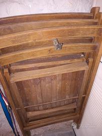 sedie legno pieghevole 