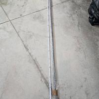 Asta per tenda colore grigio scuro 200 cm