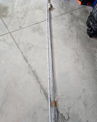 Asta per tenda colore grigio scuro 200 cm