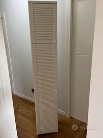 Mobili bagno con 1 piano in marmo bianco