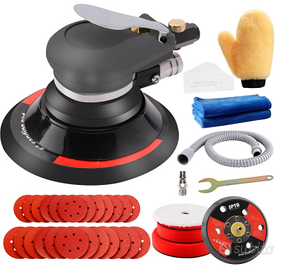 Levigatrice rotorbitale pneumatica