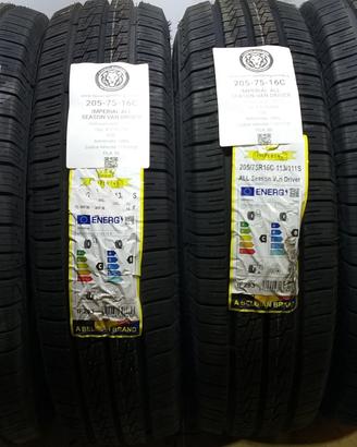 4 GOMME 205 75 16C IMPERIAL A70111