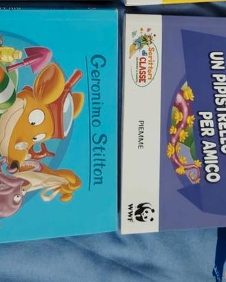 2  libri per bambini Geronimo Stilton 