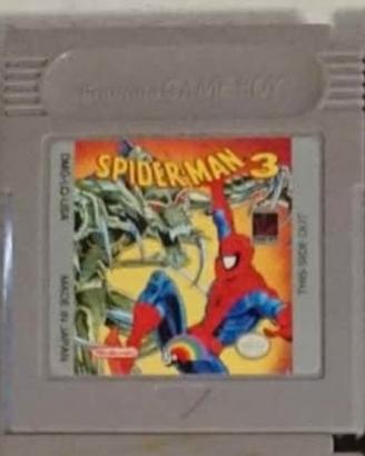 spiderman 3 Game boy 