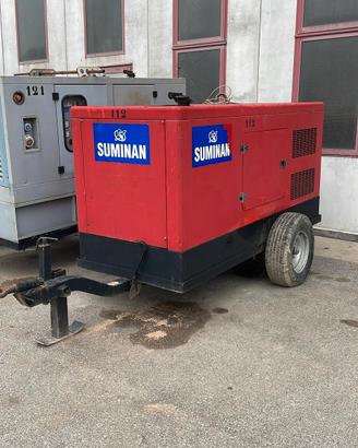 Generatore 100 kva carrellato silenziato