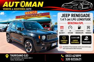 Jeep Renegade 1.4 T-Jet 120 CV GPL Longitude