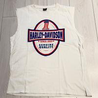 T- schirt smanicata con stampe Harley Davidson