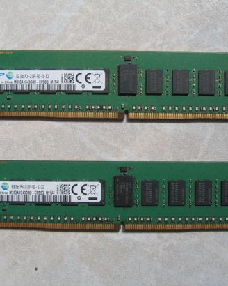 RAM  SAMSUNG  8GB 2Rx8 PC4-2133P-RE0-10-DC0