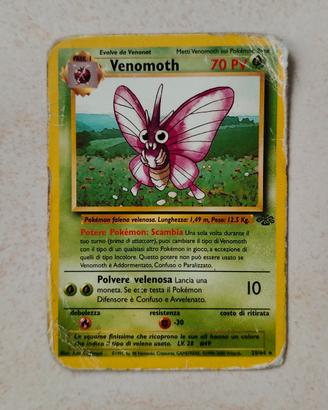 Venomoth 29/64 Jungle Pokemon