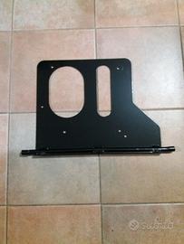 Piastra aggancio pala neve quad