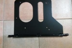 Piastra aggancio pala neve quad