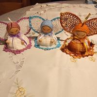 Angioletti all'uncinetto,