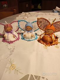 Angioletti all'uncinetto,