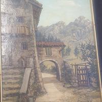 Coppia di quadri di Andrea Franceschini, Brescia