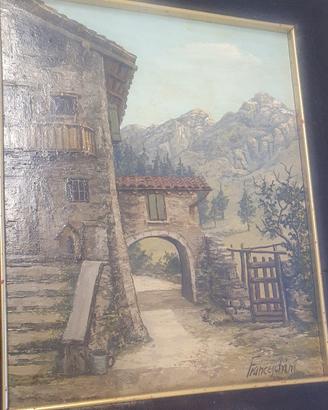 Coppia di quadri di Andrea Franceschini, Brescia