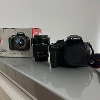 Canon eos 1200d + accessori