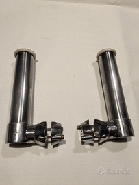 Porta canne barca inox