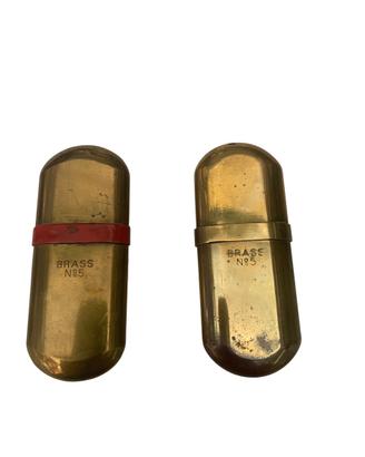 2 accendini vintage BRASS