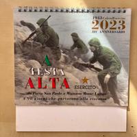 Calendario Esercito Italiano 2023. A testa alta.