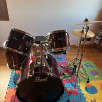 batteria pearl per primcipianti/ medio esperti