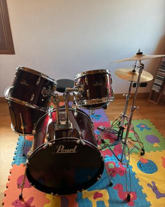 batteria pearl per principianti/ medio esperti