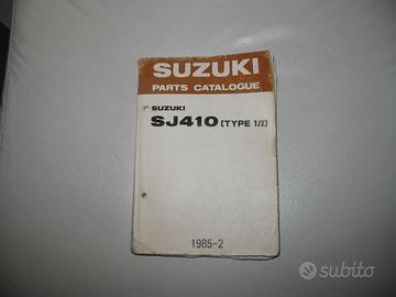 CATALOGO PARTI RICAMBIO SUZUKI SJ 410 (SJ 41O 1/2)