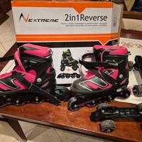 Pattini a rotelle trasformabili