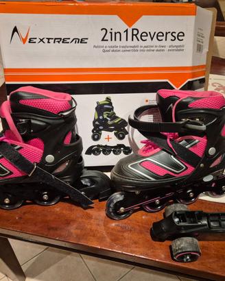 Pattini a rotelle trasformabili