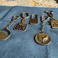 Portachiavi in argento 925 e 800 vintage