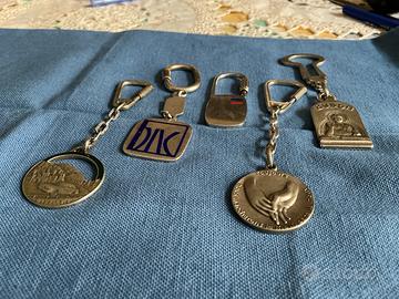 Portachiavi in argento 925 e 800 vintage