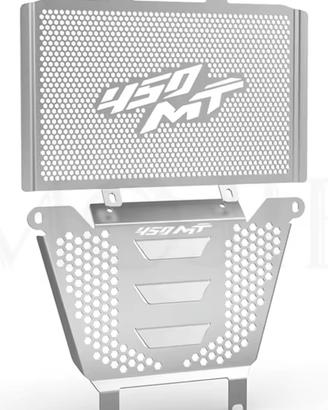 Protezione radiatore/collettori CF moto 450 mt